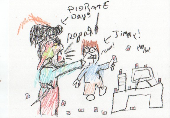 Pirate Dave and Jimmy