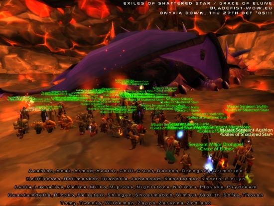 STR - Onyxia Down