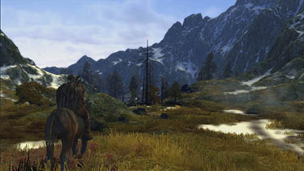 Travelling through a Mountain Valley