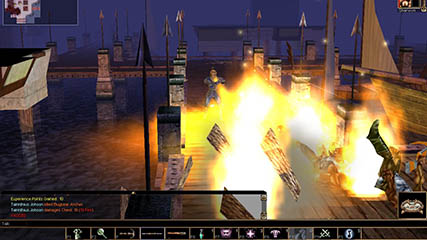 Igniting the docks...err...bugbears