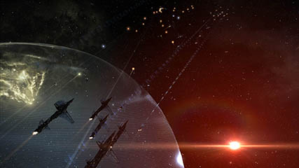 Coalition Fleet Destroys Raiden POS Defenses