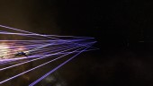 The Amarr Shuttle....being shot at...heavily...