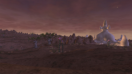 M.Steiner taking in the sights of Tahrongi Canyon