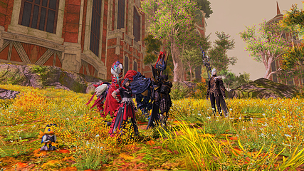 M.Steiner, Isileth & Anubis out searching for treasure