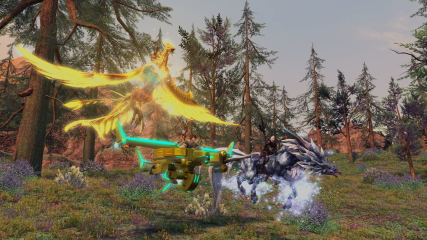 Showing off our mounts