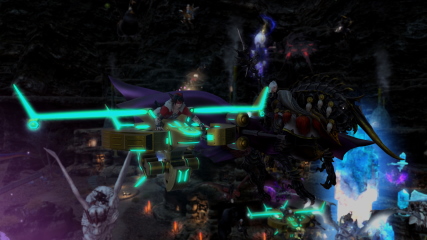 M.Steiner and Anubis waiting for a hunt train to start