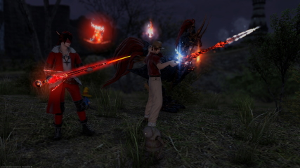 Isileth and M.Steiner, en garde!