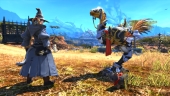 M.Steiner and his Chocobo in a battle of wills