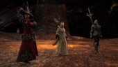 Anubis, Isileth and M.Steiner celebrate our first kill of Twintania!