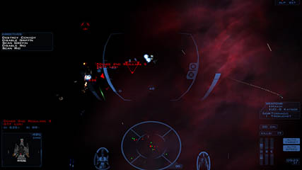 Lots of Action on a Pretty Background