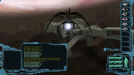 Flying a glider over TechHaven