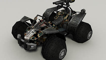 New Vehicle. Camo version of The Quad