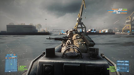 Taking the boat out for a spin