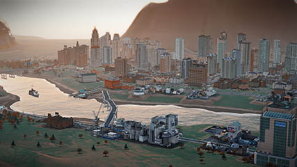 Mech's city building up