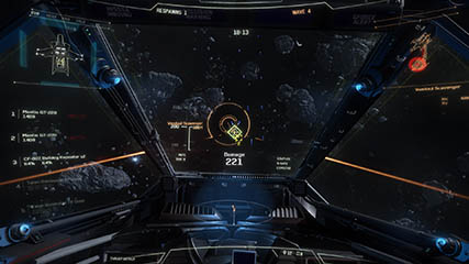 MS on wave 4 of Vanduul Swarm vs AI