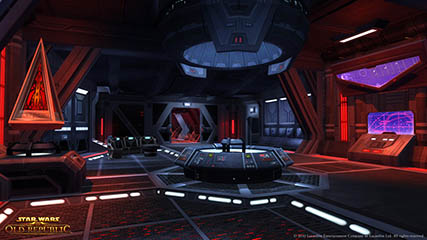 The Bridge of a Sith Ship