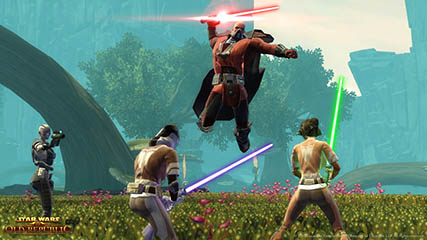 Sith Warrior About to Strike