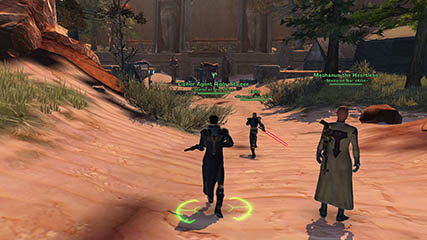 Mech, Eeks & Rigby in the Athiss flashpoint