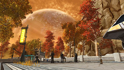 First view of the planet Voss