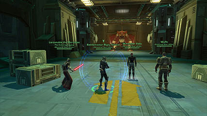 The SSX crew get ready to face Bulwark (D7 HM)