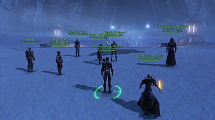 The SSX embark on the Eternity Vault for the first time