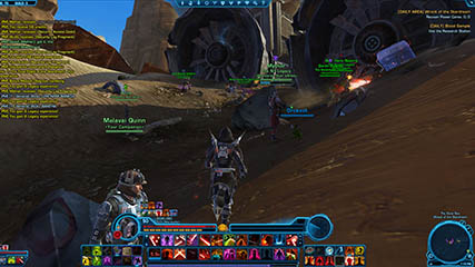 Ash, NF & MS investigating the crash site. Day1 [Rakghoul Plague Event]