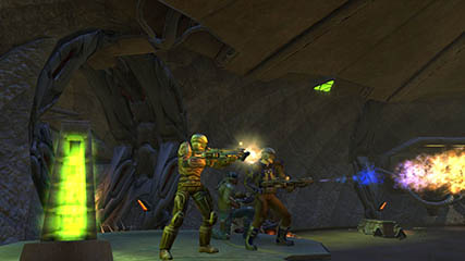 A Squad Opening Fire